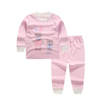 [Unini-yun]Jeseň&Jar detská móda chlapčeka oblečenie set baby dievča oblečenie, mäkké a pohodlné tričko + nohavice 2ks deti sady
