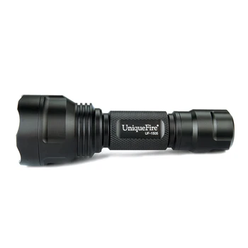 UniqueFire Infračervené Flashligh 1505 IR940nm LED Prenosné Taktické Lov Baterka Pochodeň Svetla+Rozsahu Mount Pre 18650 Batérie