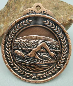 Unisex Plávanie Kovové Medaily Hry Medaila Ocenenie Škola komunikačnou Schopnosťou/sebavedomie, Rozvíjať Gymnastika
