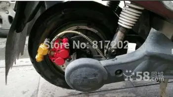 Univerzálne Motocyklové ABS Anti-locked, Brzdový Systém 10 mm Brzdový Strmeň Pomáhať Systém Dirt Pit Bike ATV Quad Skúter ABS Časť