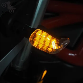 Univerzálny 10 mm motocykel LED pre yamaha, honda, suzuki motocykel zase signálneho svetla motocross flashers moto Indikátor blinker hot
