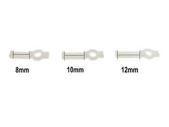 Upevnenie LED Pásy Montážny Klip 8 mm 10 mm 12 mm Non-vodotesný LED Pás Držiteľ 10pcs/veľa