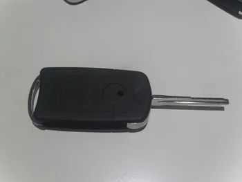 Upravený Kľúč Shell pre Ssangyong Actyon SUV Kyron 2 Tlačidlo Flip Skladacie Diaľkové Tlačidlo Prípade s logom