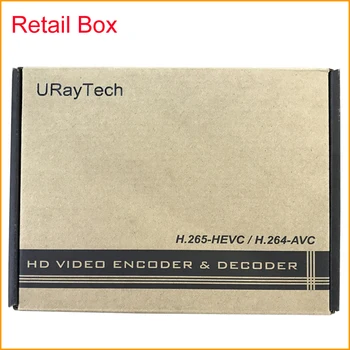 URay H. 265 H. 264 SD 3G HD SDI Na IP Streaming Videa, Bezdrôtových Snímačov WIFI Encoder Podpora HTTP, RTSP RTMP UDP ONVIF