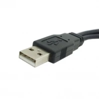 USB 2.0 Muž na Dual Dát USB 2.0 Žena + Napájací Kábel, USB 2.0 A Samica Predlžovací Kábel 20 cm