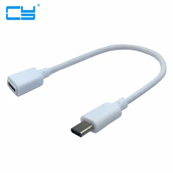 USB 3.1 Typ-C Male Micro USB Samicu Converter kábel Kábel Adaptéra 20 cm