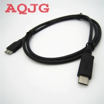 USB 3.1 Typ-C, USB 3.0 Micro-B Kábel, pre MacBook, Chrome Pixel C, Pixel, Nexus 5X/6P Xiao, Meizu, Z1 AQJG