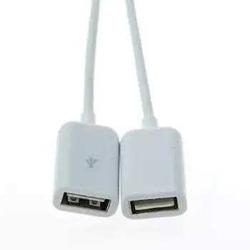 USB 3.1 Typu C Konektor Samec na USB Typu Žena OTG Kábel 1 2 Y Kábel Rozdeľovač pre Macbook