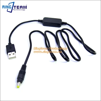 USB Kábel Vstavaný Mini Adaptér DMW-AC8 Hodí DC 5V Napájanie Banka pre Panasonic DC Spojka DMW DCC3 DCC6 DCC8 DCC9 DCC11 DCC12 DCC15