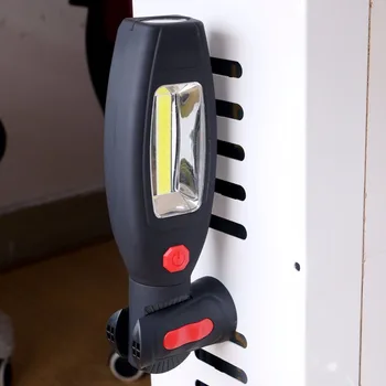 USB Nabíjateľná LED Baterka Pochodeň Pracovné Svetlo KLASU lanterna Postavený v 2200mAh Batérie s Magnetom HÁK Pre Outdoor Camping