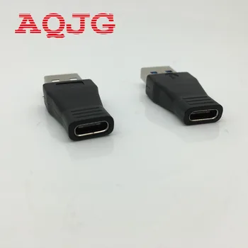 USB Samica na USB 3.0 Port Male Adaptér Konektora USB 3.1 Typu C, USB 3.0 Typ-Karta Pre U diskov Hdd AQJG