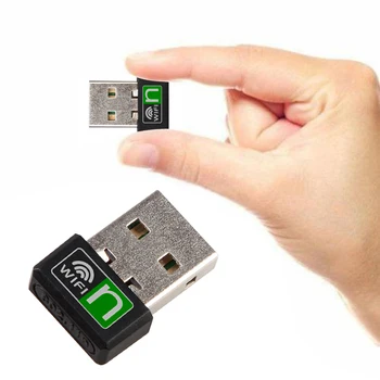 USB WiFi Bezdrôtová Sieť LAN Adapter 802.11 n/g/b 150Mbps Mini Wireless WiFi USB Adaptér Prenosný počítač Sieťové Karty