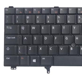 Užívateľské ROZHRANIE S ukazovacie zariadenie Black anglický notebook klávesnica Pre DELL E6420 E5420 E5430 E6220 E6320 E6330 E6420 E6430 bez Podsvietenia