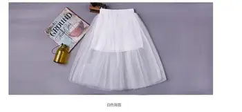 V lete roku 2018 Vidieť Cez Jasné, Transparentné Čistý Oka Dlho Dievčatá Sukne, detské Oblečenie Nové Dospievajúce Dievčatá Princess Tutu Sukne