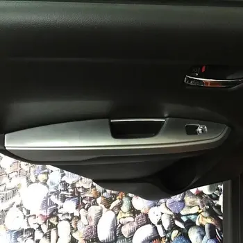 V roku Suzuki Vitara 2016 2017 Dvere, Okno Spínač Kryt Výbava Opierkou panel Dekorácie Chrome Nálepky Auto-styling Príslušenstvo