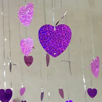 V tvare srdca Karty Láska Prívesok Svadby Manželstva Usporiadanie Miestnosti Balón Pozadí Dekorácie Valentine 's Day 100ks