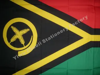 Vanuatu Vlajka 120 x 180 cm 100D Polyester Veľká repub liky Vlajky A Transparenty štátna Vlajka Krajiny Banner