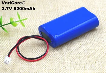 VariCore 3,7 V 18650 Lítiové Batérie 5200mAh Rybárske LED Svetlo Bluetooth Reproduktor 4.2 V Núdzových DIY batérie+ Ochrana