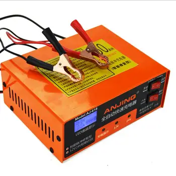 VariCore Auto Nabíjačka AJ-618 Inteligentné Nabíjačky Pulz Opravy Olovené Batérie Nabíjačky Orange