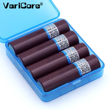 VariCore Pôvodný pre LG HG2 18650 batéria 3000mAh 18650HG2 3.6 V vypúšťanie 20A, špecializované elektronické batérie+18650 box