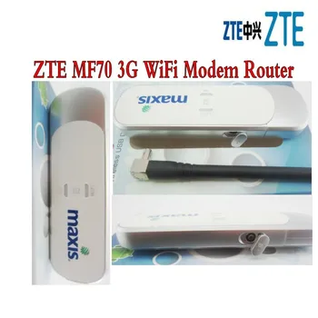 Veľa 10pcs ZTE MF70 3G Modem &Router HSDPA 21Mbps MINI 3G Mobile Hotspot