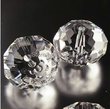 Veľkoobchod 500pcs 3*4 mm Biela AB farby 4 mm Tvárou Rondelle Sklo Krištáľové Perly dištančné Náramok šperky robiť