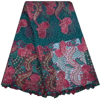 Veľkoobchod Afriky Čipky Textílie 2017 Vysoko Kvalitnej Čipky Najnovší Dizajn Tylu Čipky Textílie Lacné Africkej Ženy Čipky Textílie 855