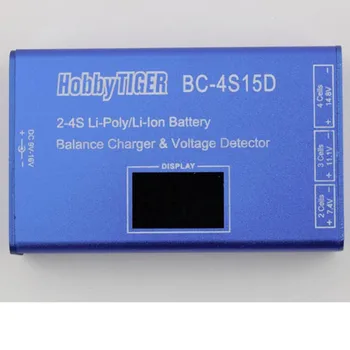 Veľkoobchodný Predaj Hot BC-4S15D Batérie Lítium-Lipo Rovnováhu Nabíjačku S Napätím Displej 1500mA