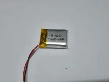 Veľkosť 602025 3,7 V 240mah Lítium-polymérová Batéria s Ochranou Rada Pre MP3 MP4 MP5 GPS Digitálne Produkty Doprava Zdarma