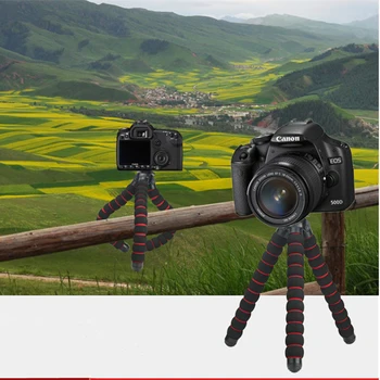 Veľká Veľkosť Kamery Statívy nosné do 5 KG Gorillapod Typ Monopod Flexibilný Statív Mini Travel Vonkajšie Digitálne Fotoaparáty Hoders