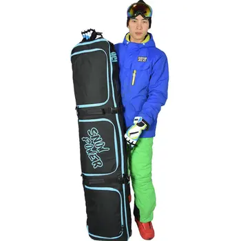Veľké Monoboard snowboard taška veľké lyžovanie ochranné puzdro profesionálny šport lyžiarske vybaviť kolesa ski bag dvojité dosky