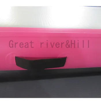 Veľké rieky hill športové vybavenie inflatale školenia mat nepremokavé ružová 9 m x 1,8 m x 15 cm