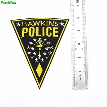 Veľké Zvláštnejšie Veci Hawkins Logo Škvrny Vyšívané odevy patch
