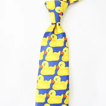 Veľký 8 cm Žltá Gumové Ducky Väzby Pre Mužov Rovnakom Štýle, Ako som Stretol Vašu Matku Barney na Krku kravatu Značky Gravata Cravat