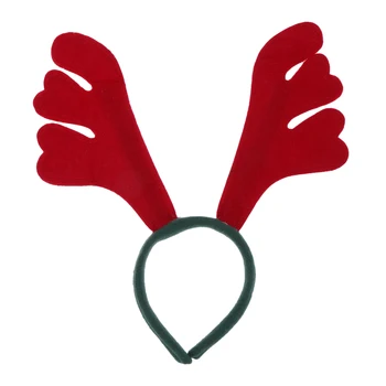 Vianočné Čelenky Headdress Tiara Roztomilé Vianoce Elk Jeleň Lesný Roh