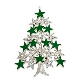 Vianočný Strom Zelený Brošňa Pre Dámske Lacné Vintage Veselé Brošňa Broches Kytice Vyhovovali Preklopke Kolíky Custome Akryl Brošňa