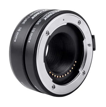 Viltrox DG-1N Fotoaparát Makro Predlžovacie Rúrky 10 mm+16 mm Adaptér Set na Nikon 1 mount Objektív J1 J2 V1 Doprava Zadarmo