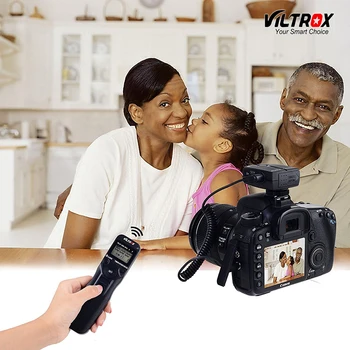 Viltrox JY-710 Kamera, Bezdrôtové Časovač, Diaľkové Spúšte Uvoľnite Ovládací LCD Displej pre Canon 77D 5D Mark IV Nikon d80 Sony, Olympus