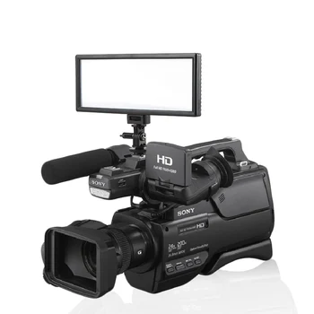 Viltrox L132T LCD Displej Bi-Color & Stmievateľné Slim DSLR Video LED Svetlo + Batéria + Nabíjačka pre Canon, Nikon Fotoaparát DV Videokamera