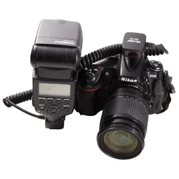 Viltrox SC-30 1,5 M TTL Sync Káble Bleskové Svetlo, Focus Assist Kábel Mimo Fotoaparátu Obuvi Kábel s Bezpečný Zámok pre Nikon DSLR Fotoaparát Blesk