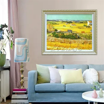Vincent Van Gogh olejomaľba na plátne úrody maľovanie na Stenu umenie Fotografie pre obývacia izba Domova quadros caudros decoracion001