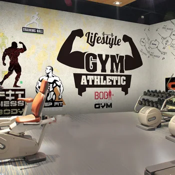 Vlastná Veľkosť Fotografie Prispôsobený 3D stereo športové tapety telocvični jogy basketbal štadión ihrisko tapety nástenná maľba