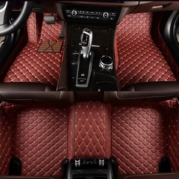Vlastné auto podlahové rohože Pre Chrysler 300c 3D auto-styling ťažkých všetkých poveternostných ochranu auto accessorie koberec