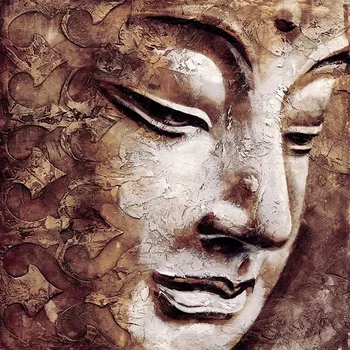 Vlastné nástenné 3D náboženstvo nástenné maľby Tému Hotelovej Reštaurácii Club obývacia izba, hala pozadie Buddha avatar tapety nástenná maľba