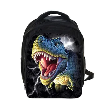 Vlastné Váš Obrázok, Logo, Názov Mš Batoh Detí, Školské Tašky Chlapci Dievčatá Bookbag Gotický Lebky Batoľa Batoh Dinosaur
