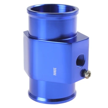 Voda Teplota Teplota 38 mm Modrá Spoločného Potrubia 38mm Snímač Vody Dočasný Rozchod Radiátor Hadice Adaptér pre Automobily