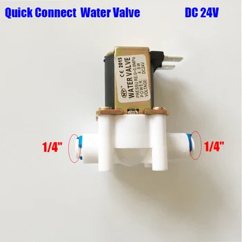 Vodný filter Quick connect Electric Vody Ventil 24V DC 1/4