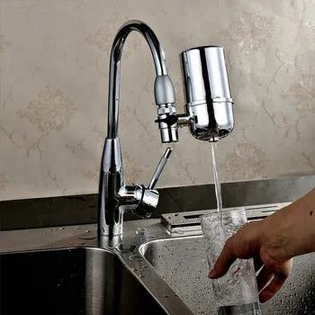 Vodný Filter Vody z vodovodu čistička Pre Domácnosť, Kuchyňa, Zdravie, Predné aktívne uhlie Kohútik Pitnej filtro de agua