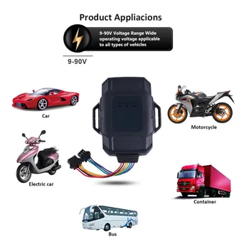 Vodotesný GPS Tracker Motocykel Concox JM01 9-90V Vozidla Sledovanie GSM GPS Lokátor Auto Cut Off ropný Šok Alarm Kilometrov Web APP