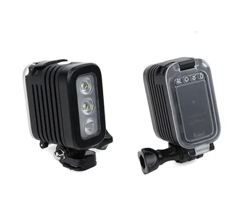 Vodotesný LED Bleskom Vyplniť Svetlo Bodové Svietidlo pre Gopro Hero 5 4 3 Relácie SJCAM Xiao Yi DSLR Fotoaparát